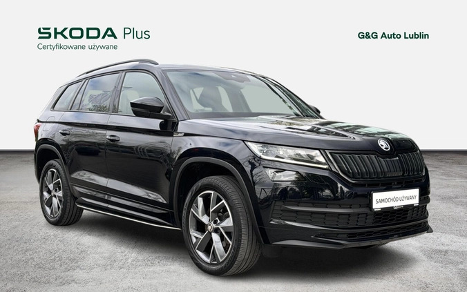 Skoda Kodiaq cena 149900 przebieg: 84841, rok produkcji 2020 z Jelenia Góra małe 631